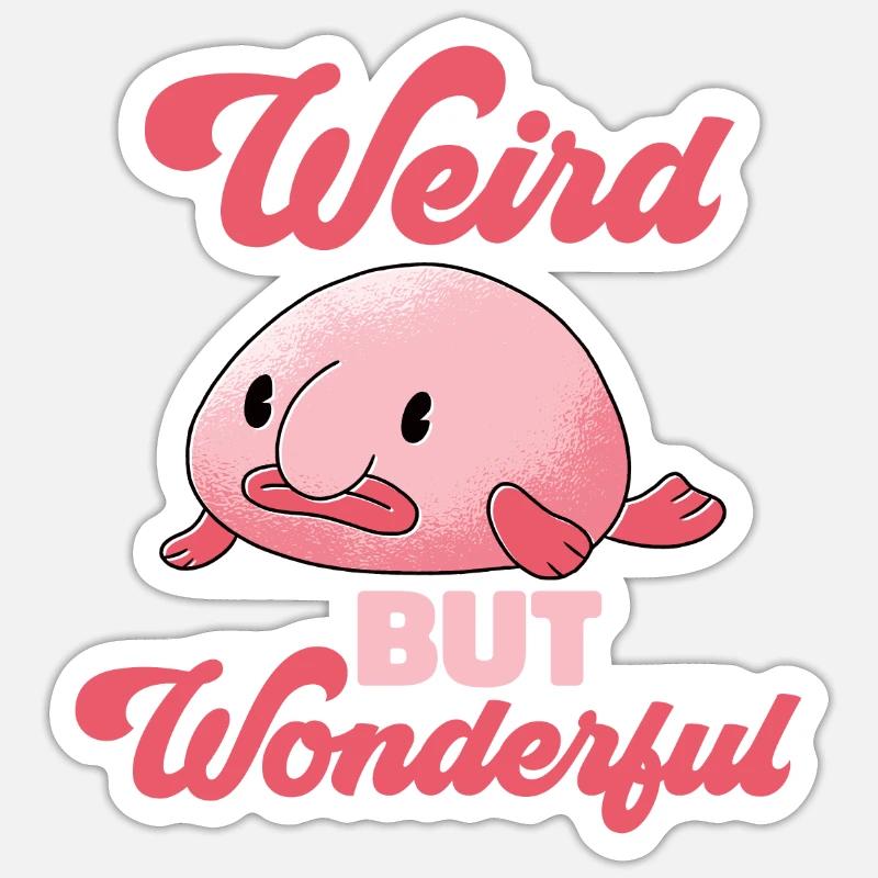 Blob fish Sticker size S (10 x 10 cm)