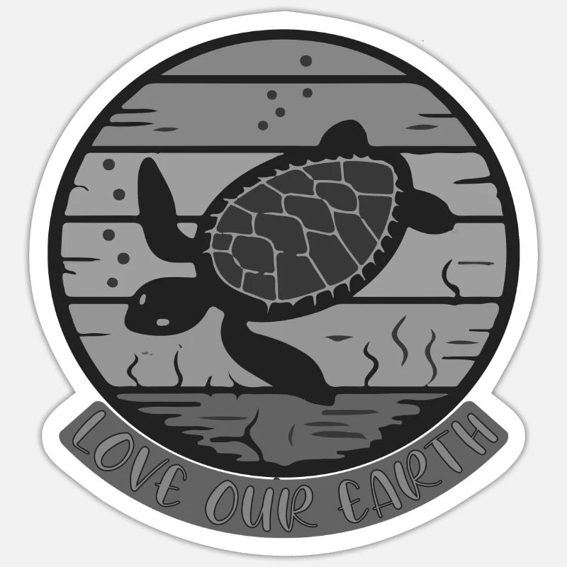 Sticker Größe S (10 x 10 cm) - 