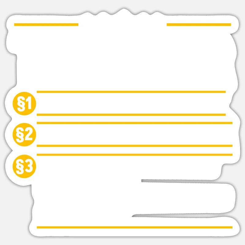 Sticker Größe S (10 x 10 cm) - 