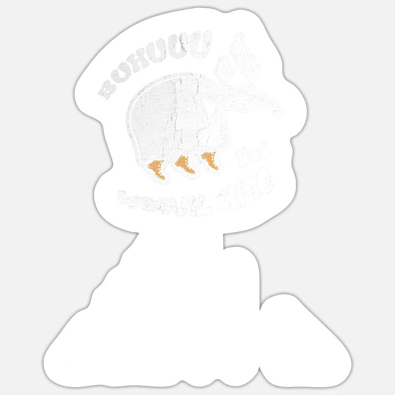 Its Weevil Time Weevil Ghost Ghost Sticker size S (10 x 10 cm)