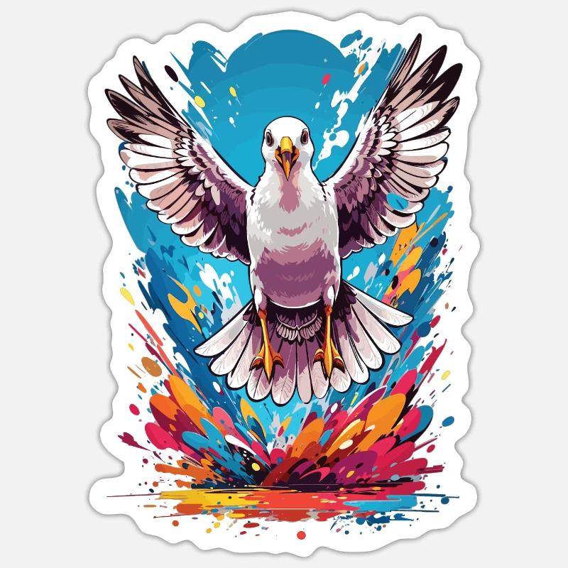 Sticker taille S (10 x 10 cm) - 