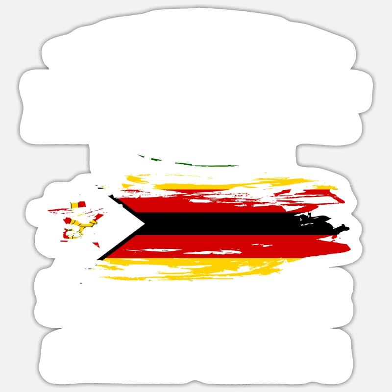 Zimbabwe Sticker size S (10 x 10 cm)