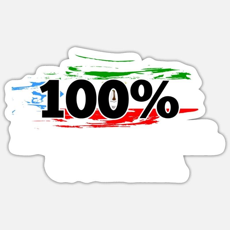 Guinée équatoriale - Sticker taille S (10 x 10 cm) - blanc mat