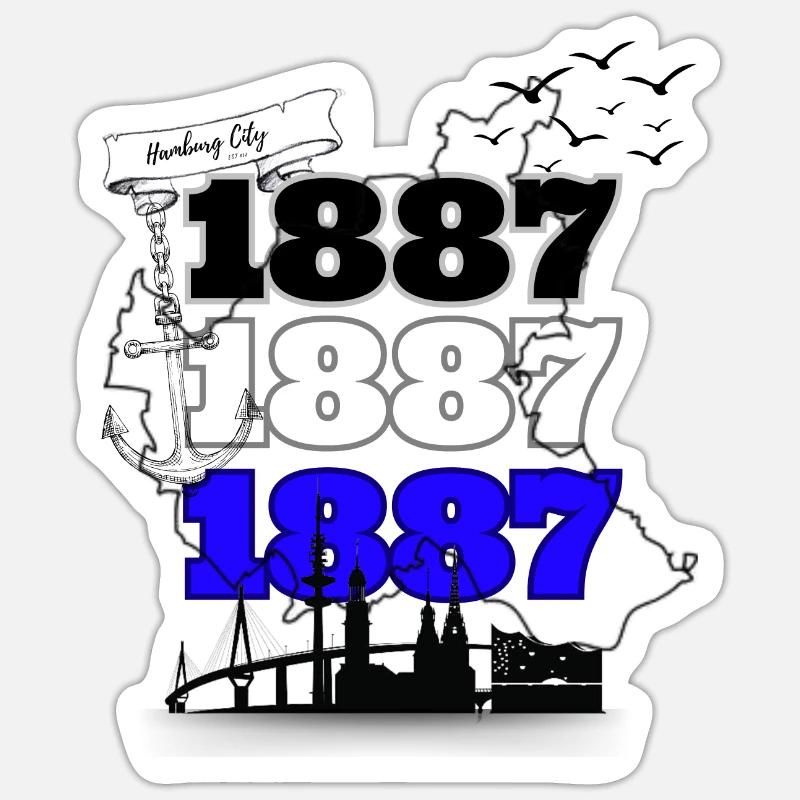 Sticker Größe S (10 x 10 cm) - 