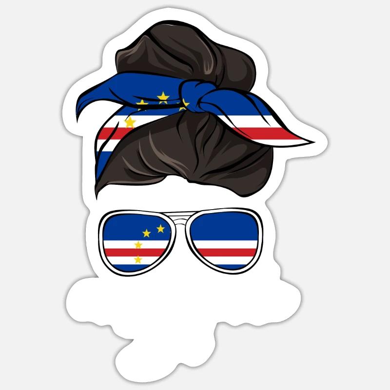 Cap-Vert Sticker taille S (10 x 10 cm)