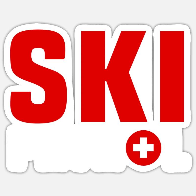 Piste rescue Sticker size S (10 x 10 cm)