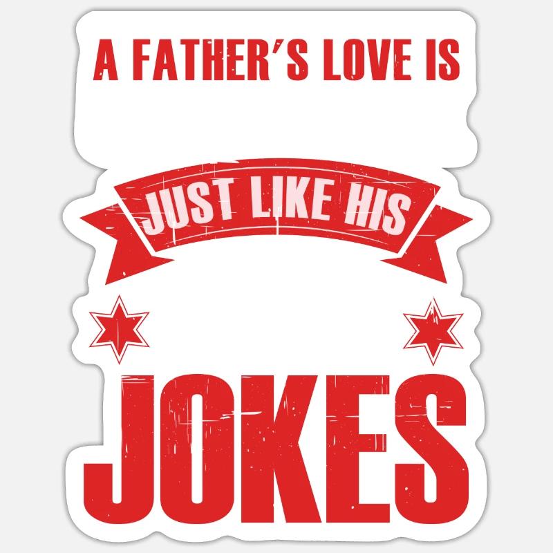 Ehemann Ehefrau Papa Witz Sticker Größe S (10 x 10 cm)