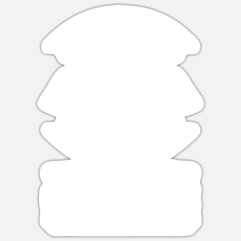 Physique Physicien Détective Physique quantique - Sticker taille S (10 x 10 cm) - blanc mat