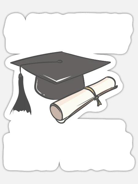 A Master's Is What You Get - Sticker Größe S (10 x 10 cm) - Mattweiß