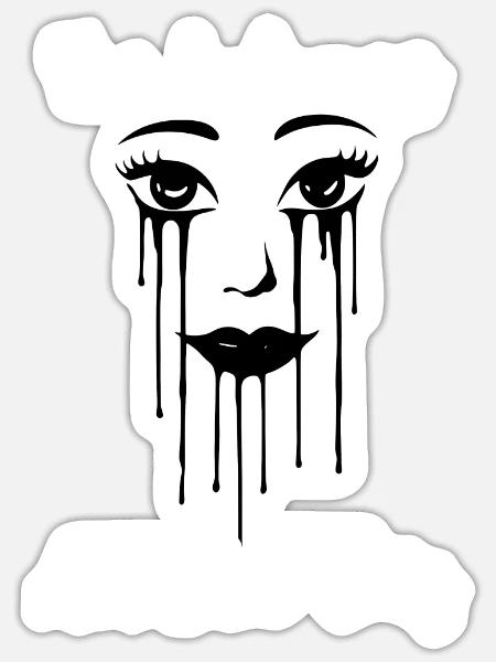 Schauspieler: Ja, verhalte dich immer so - Sticker Größe S (10 x 10 cm) - Mattweiß
