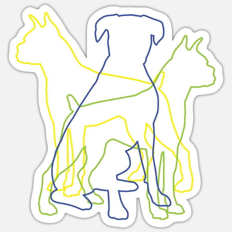 Sticker Größe S (10 x 10 cm) -