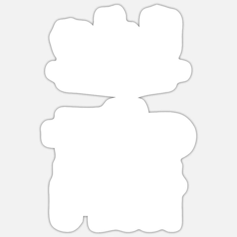 Tauchboot Unterseeboot Unterwasserboot U-Boot - Sticker Größe S (10 x 10 cm) - Mattweiß