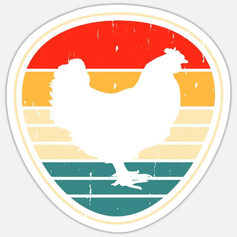 Sticker taille S (10 x 10 cm) - 