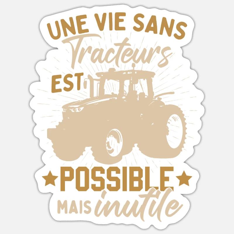 Sticker taille S (10 x 10 cm) - 
