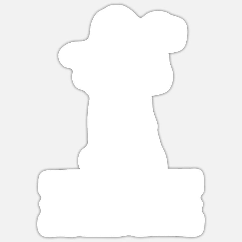 Constructeurs de pipelines - Sticker taille S (10 x 10 cm) - blanc mat