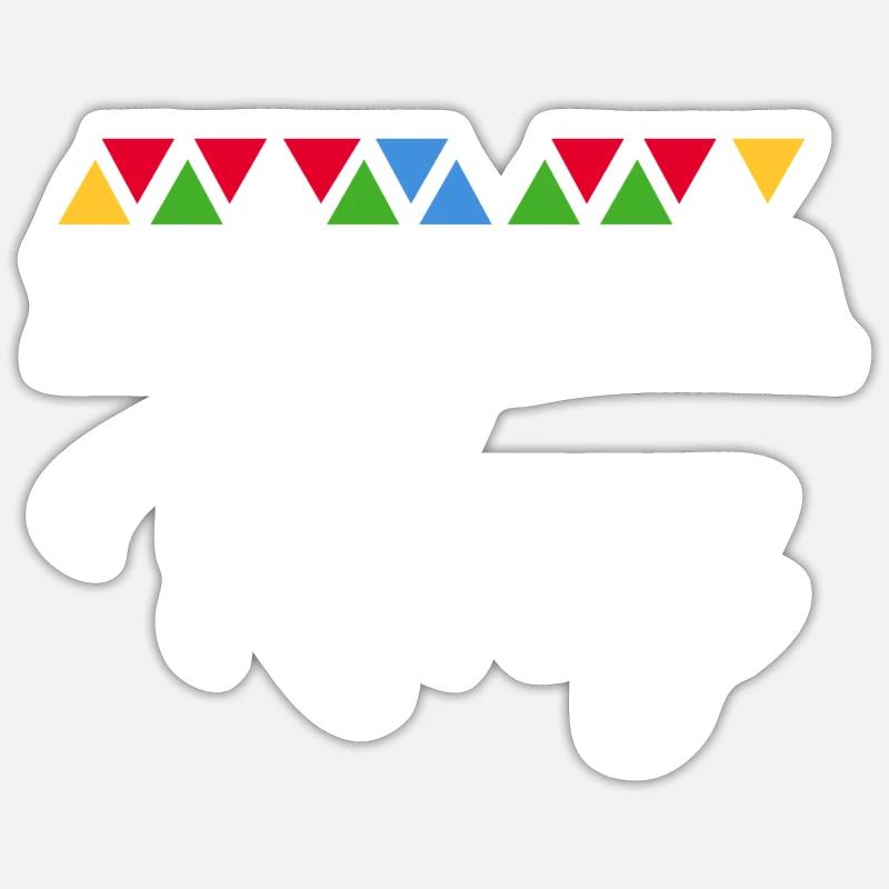 Eritrea - Sticker size S (10 x 10 cm) - white matte