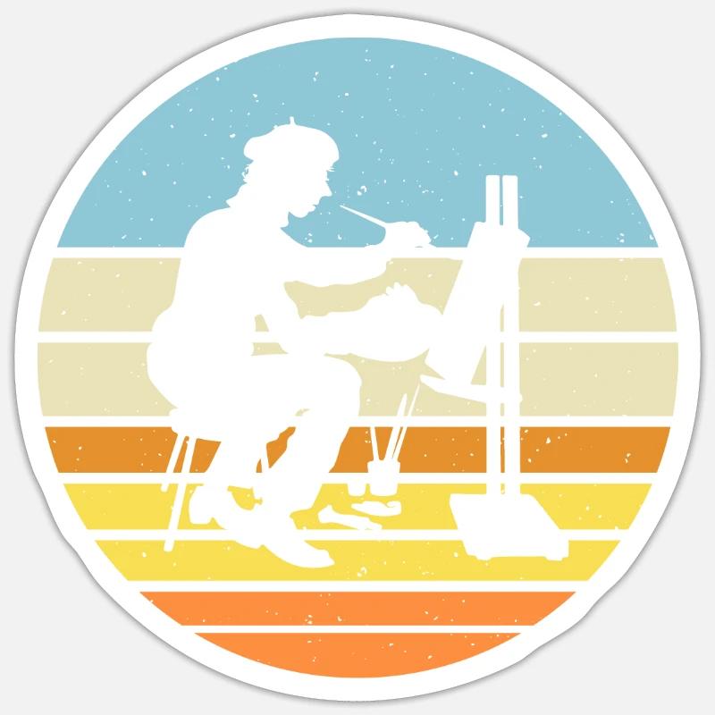 Sticker taille S (10 x 10 cm) - 