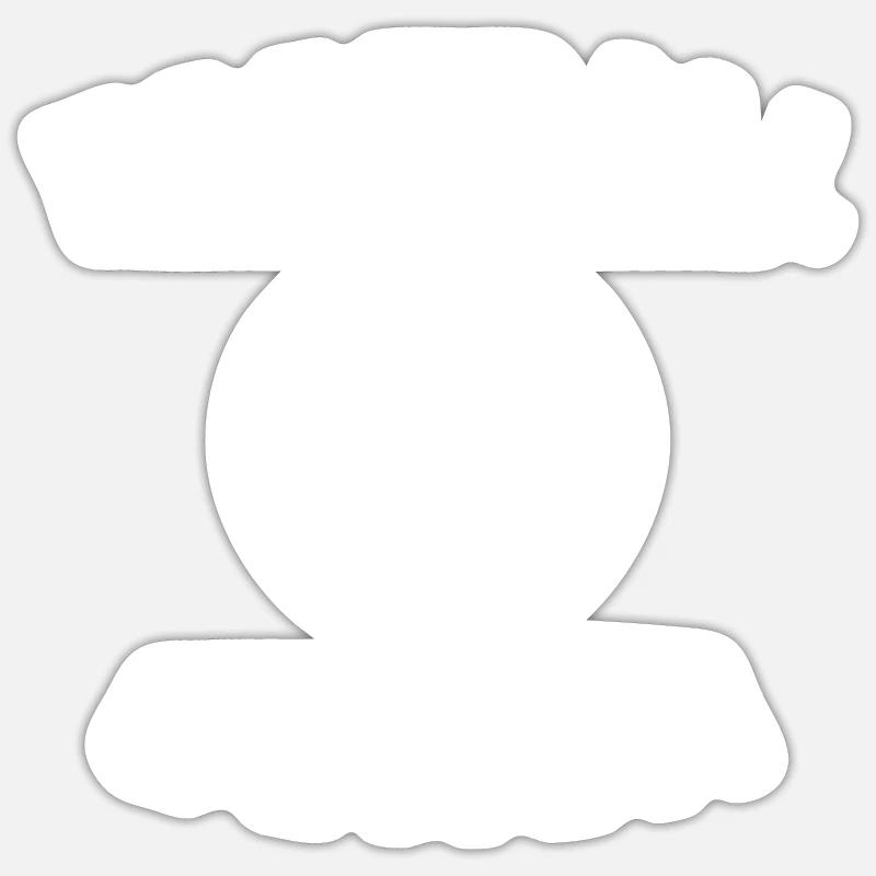 Sticker Größe S (10 x 10 cm) - 