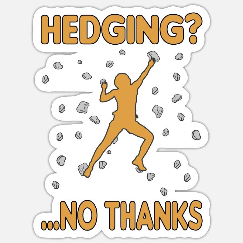 Bouldern Boulder Klettern Boulderer Bouldering - Sticker Größe S (10 x 10 cm) - Mattweiß