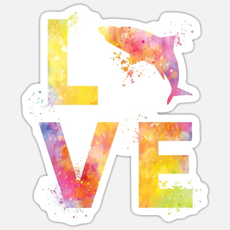 Sticker Größe S (10 x 10 cm) - 