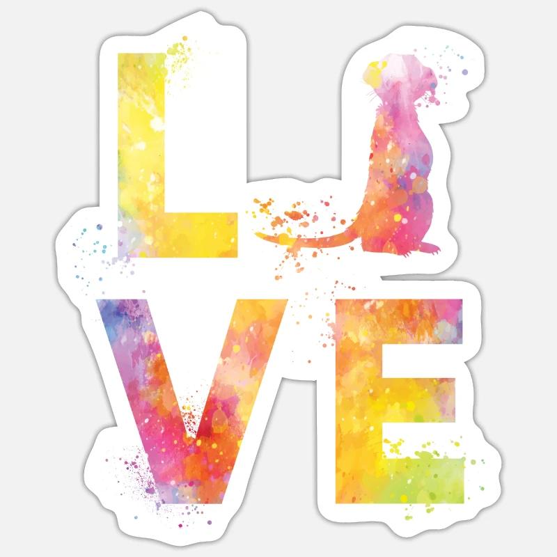 Sticker Größe S (10 x 10 cm) - 