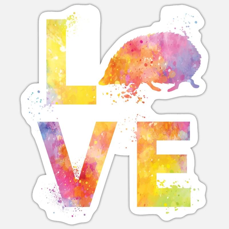 Sticker taille S (10 x 10 cm) - 