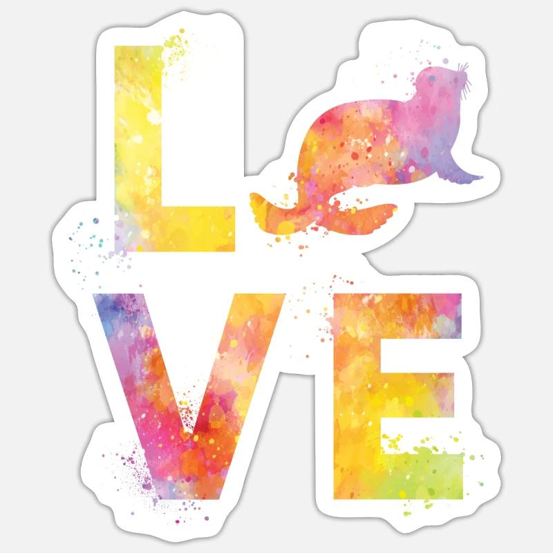 Sticker taille S (10 x 10 cm) - 