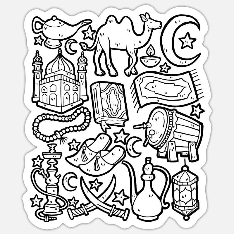 Sticker Größe S (10 x 10 cm) - 