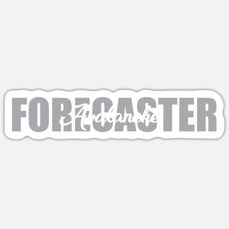 Prévisionnistes d’avalanches Sticker taille S (10 x 10 cm)