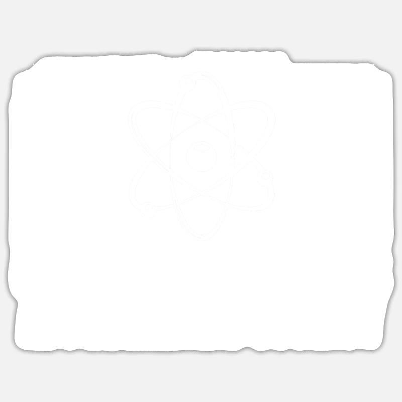 Physik Phyiker Gesellschaft Quantenphysik Sticker Größe S (10 x 10 cm)