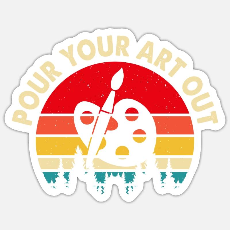 Sticker taille S (10 x 10 cm) - 