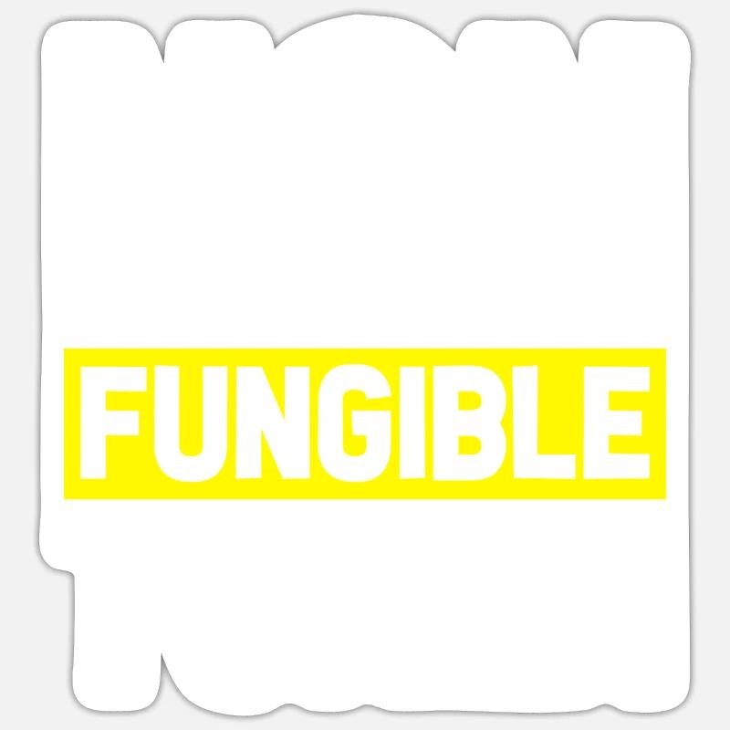 NFT - Sticker size S (10 x 10 cm) - white matte