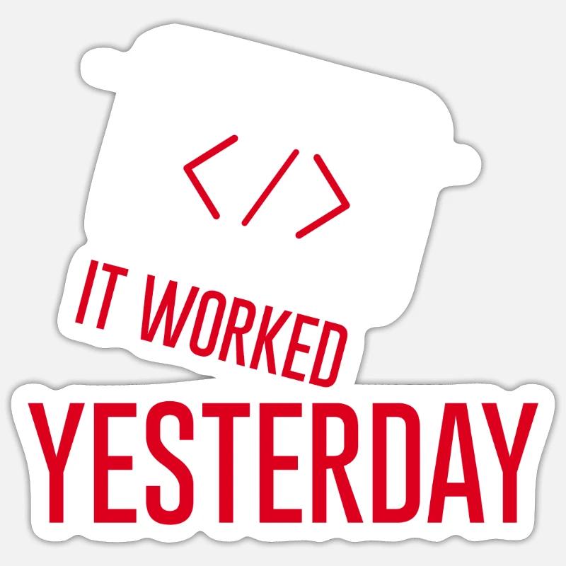 Sticker size S (10 x 10 cm) - 