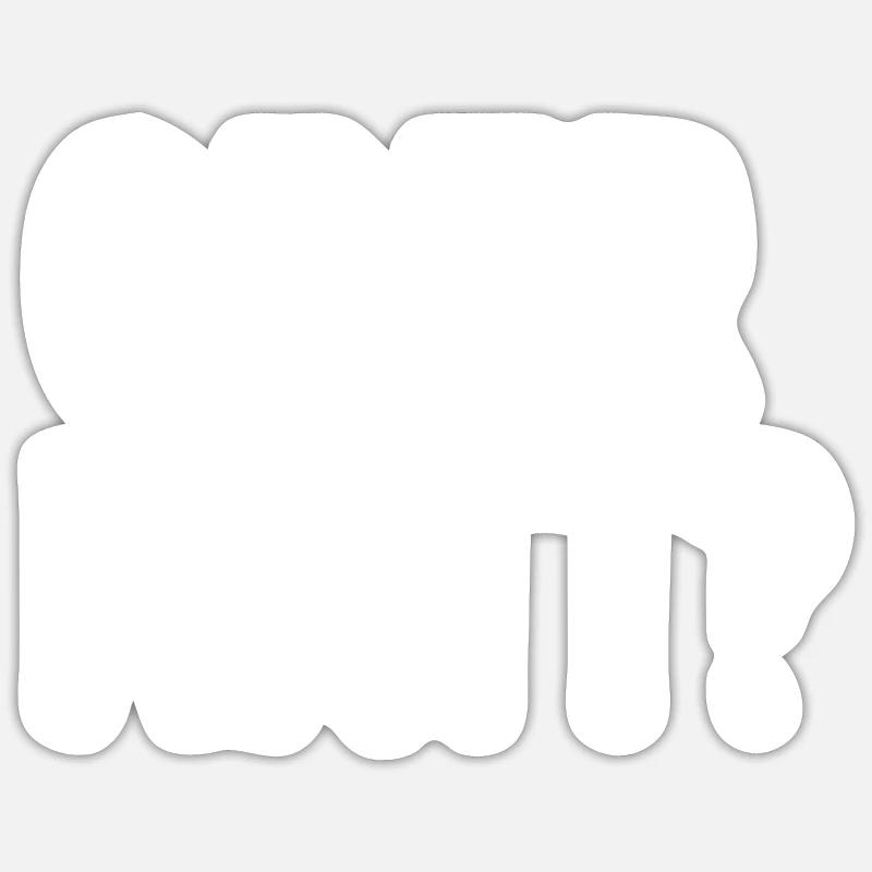 Oder Watt Hömma Ruhrgebiet Dortmund Essen Ruhrpott - Sticker Größe S (10 x 10 cm) - Mattweiß