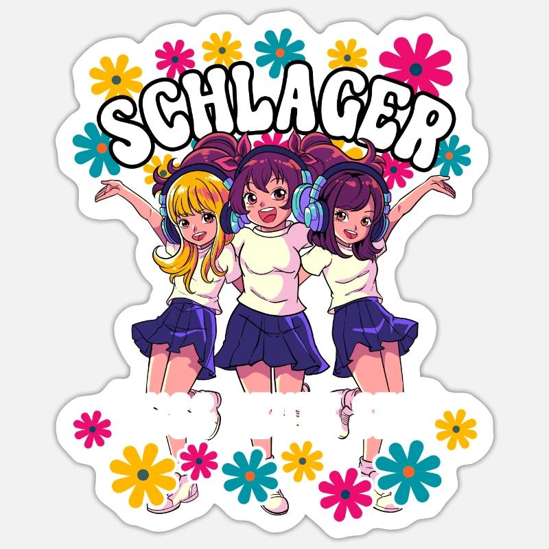 Sticker Größe S (10 x 10 cm) - 