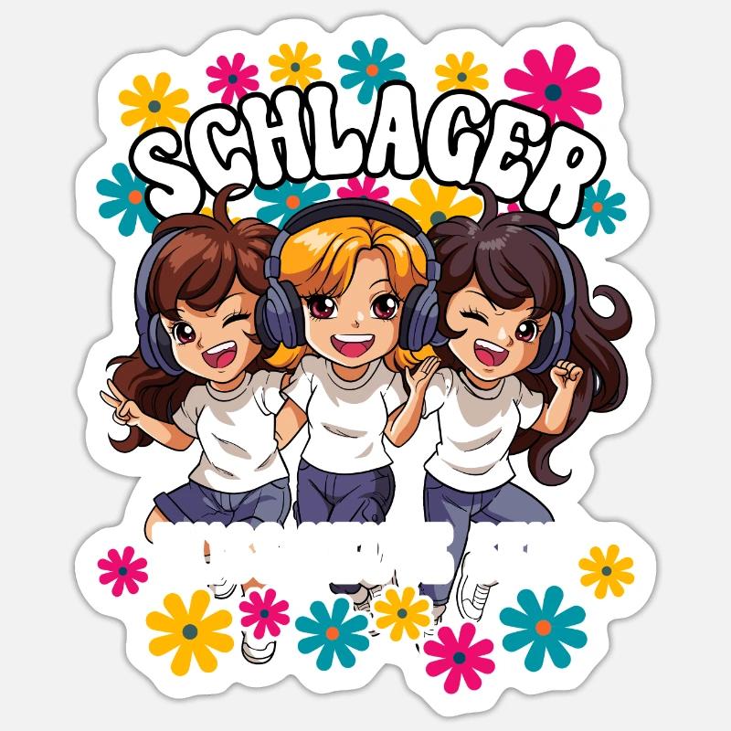 Sticker Größe S (10 x 10 cm) - 