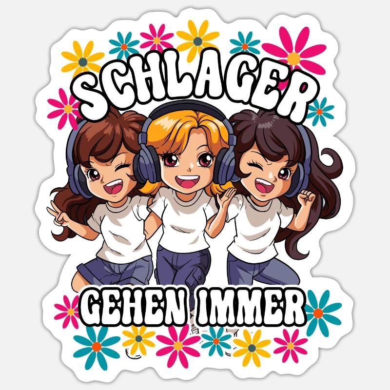 Sticker Größe S (10 x 10 cm) - 