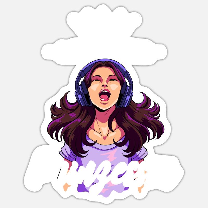 Sticker Größe S (10 x 10 cm) - 