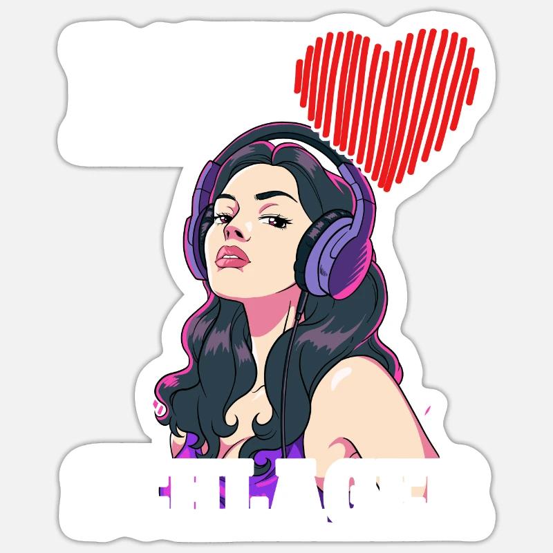 Sticker Größe S (10 x 10 cm) - 