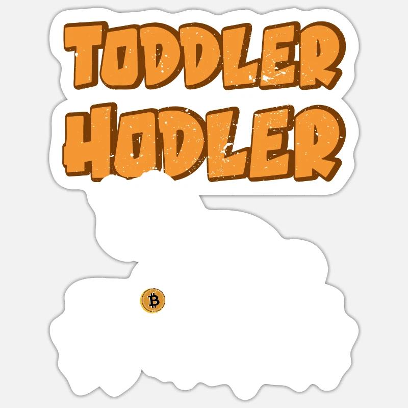 Krypto Kryptowährung Sticker Größe S (10 x 10 cm)