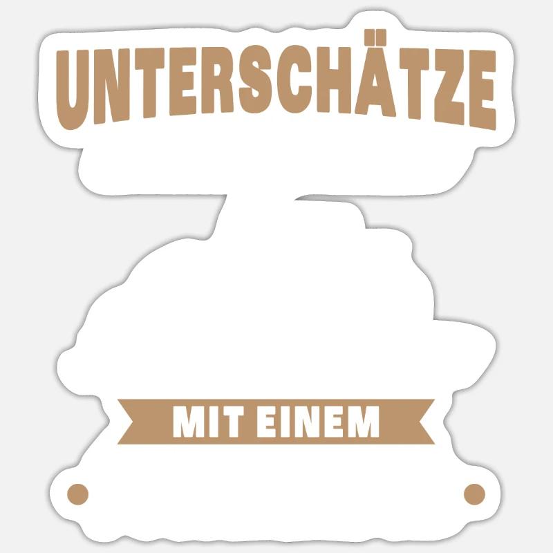 Sticker Größe S (10 x 10 cm) - 