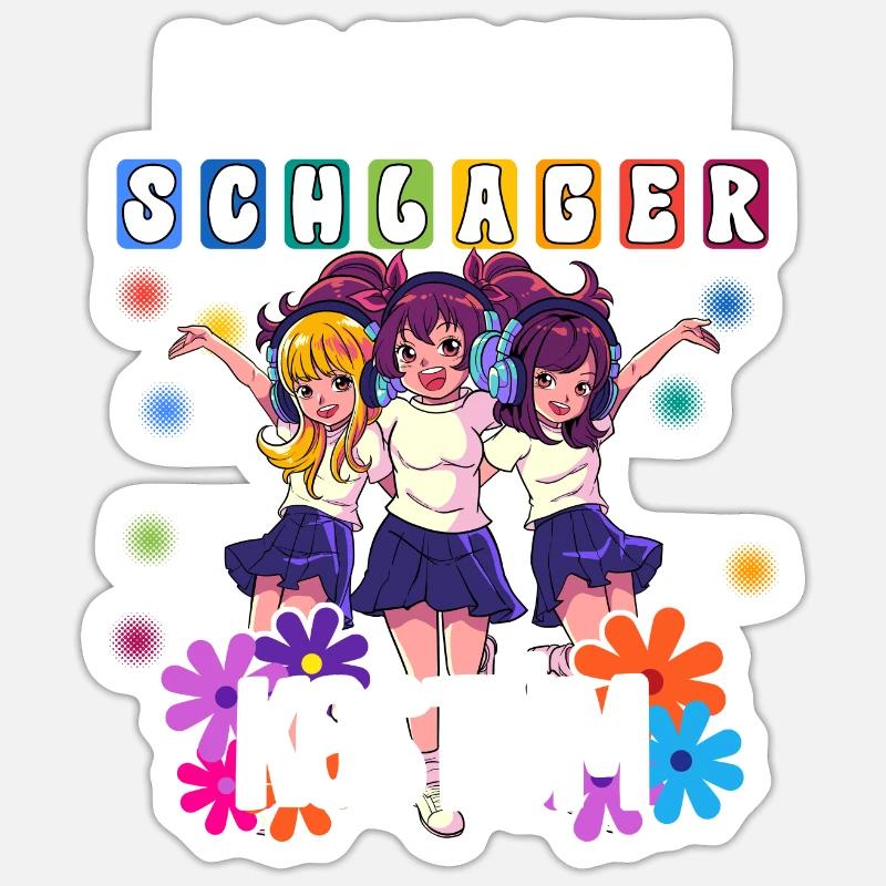 Sticker Größe S (10 x 10 cm) - 