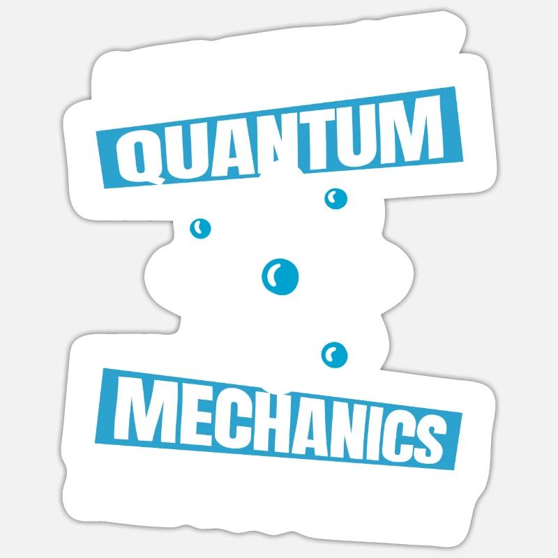 Physics Phyker Funny Quantum Physics Sticker size S (10 x 10 cm)