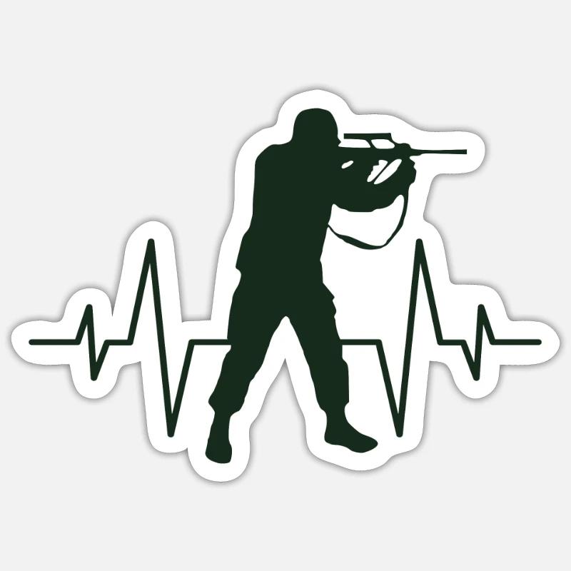 Sticker Größe S (10 x 10 cm) - 