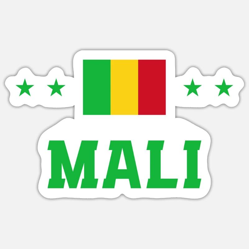 Mali Sticker size S (10 x 10 cm)