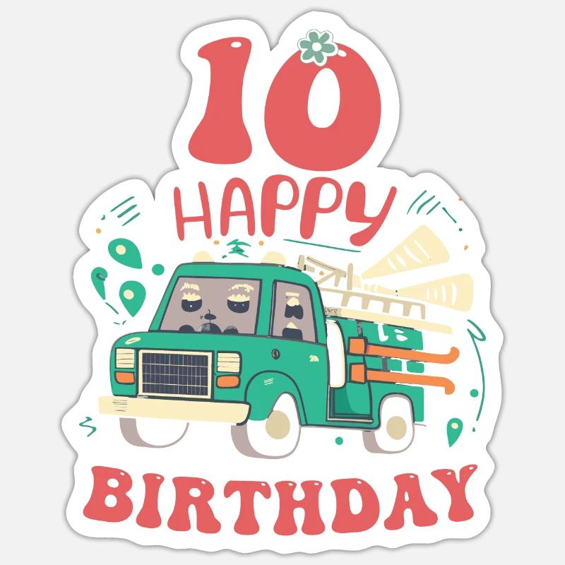 Sticker size S (10 x 10 cm) - 
