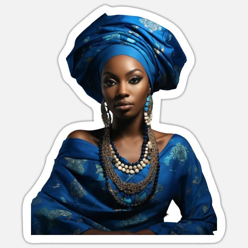 NKENTO - Sticker size S (10 x 10 cm) - white matte