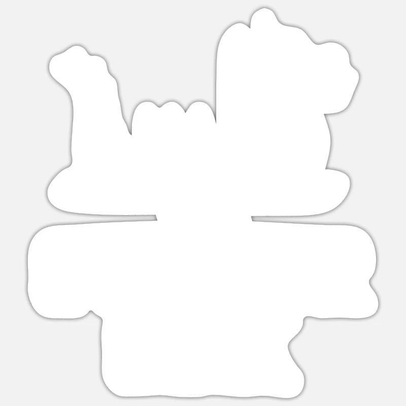 Sticker Größe S (10 x 10 cm) - 