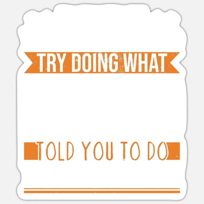 Funny David Dave Sticker size S (10 x 10 cm)