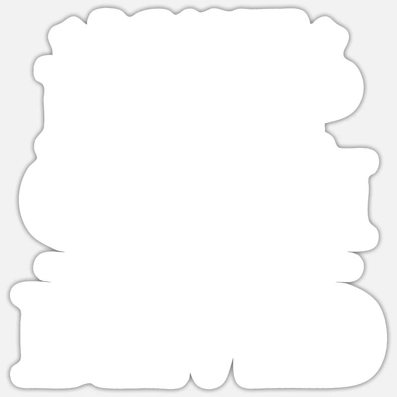 Sticker taille S (10 x 10 cm) -